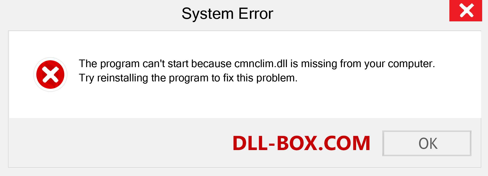  cmnclim.dll file is missing?. Download for Windows 7, 8, 10 - Fix  cmnclim dll Missing Error on Windows, photos, images